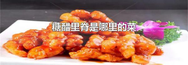 糖醋里脊是哪里的菜