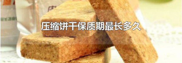 压缩饼干保质期最长多久