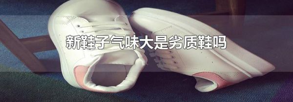 新鞋子气味大是劣质鞋吗