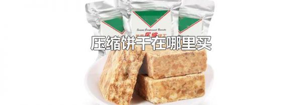 压缩饼干在哪里买