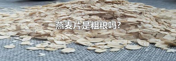 燕麦片是粗粮吗?
