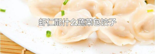 虾仁配什么蔬菜包饺子