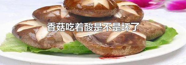 香菇吃着酸是不是坏了