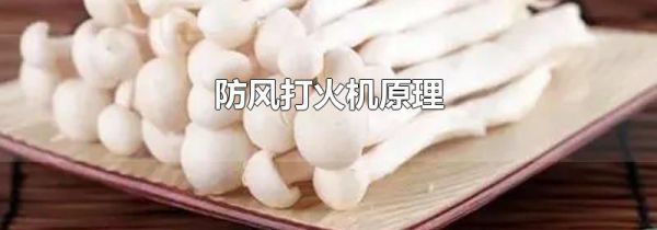 防风打火机原理