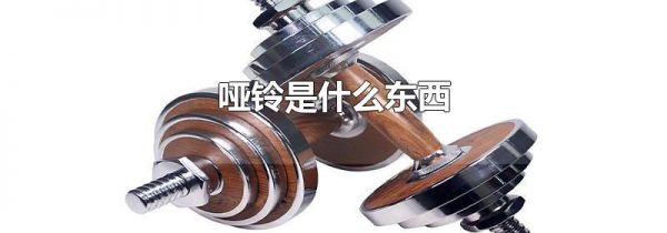 哑铃是什么东西