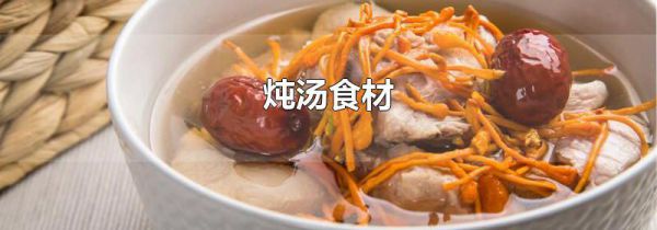 炖汤食材
