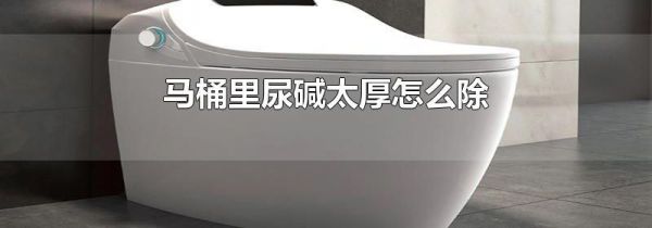 马桶里尿碱太厚怎么除