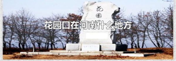 花园口在河南什么地方
