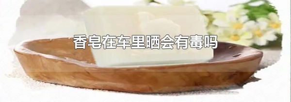 香皂在车里晒会有毒吗