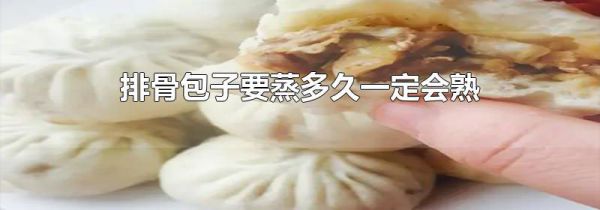 排骨包子要蒸多久一定会熟