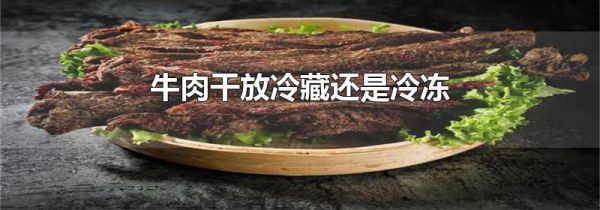 牛肉干放冷藏还是冷冻