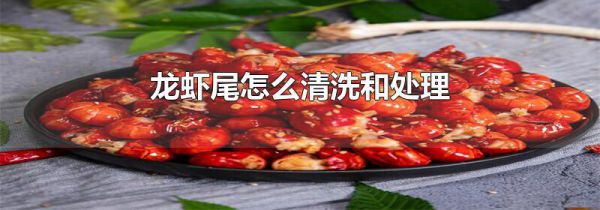 龙虾尾怎么清洗和处理