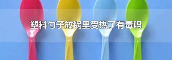塑料勺子放锅里受热了有毒吗