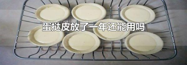 蛋挞皮放了一年还能用吗