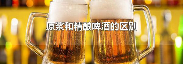原浆和精酿啤酒的区别
