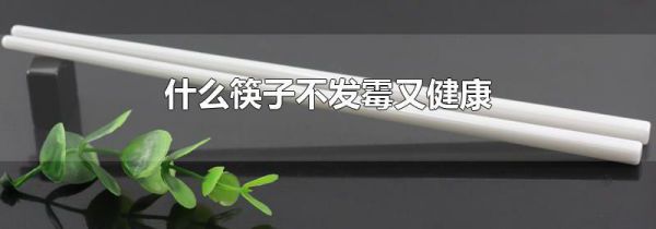 什么筷子不发霉又健康