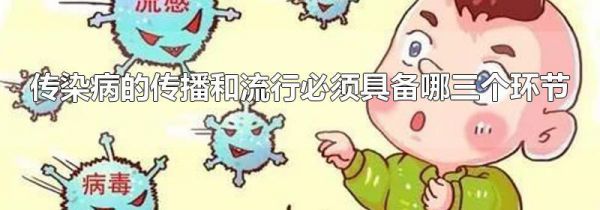 传染病的传播和流行必须具备哪三个环节