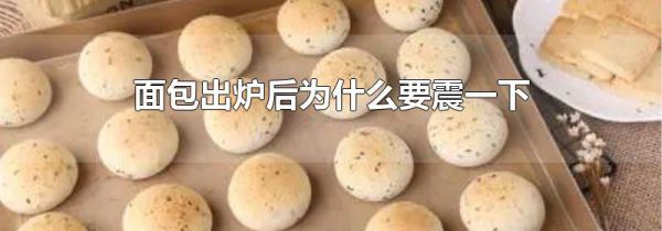 面包出炉后为什么要震一下