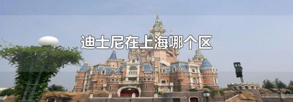 迪士尼在上海哪个区