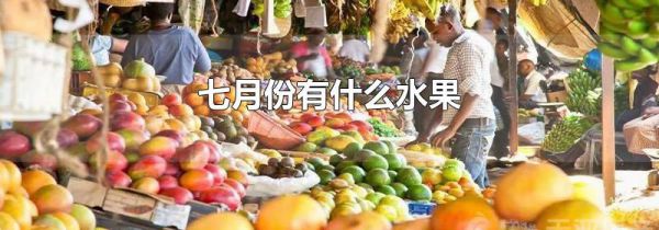 七月份有什么水果
