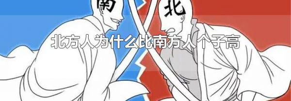 北方人为什么比南方人个子高