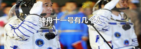 神舟十一号有几个人