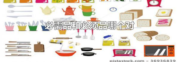 必需品和必须品哪个对