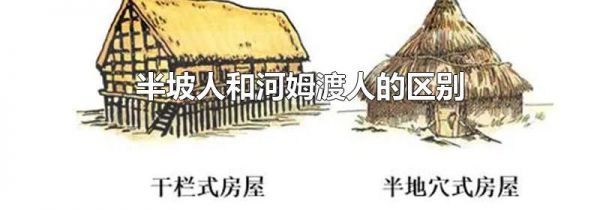 半坡人和河姆渡人的区别