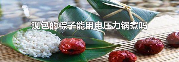 现包的粽子能用电压力锅煮吗