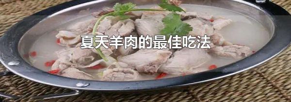 夏天羊肉的最佳吃法