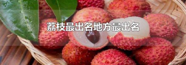 荔枝最出名地方最出名