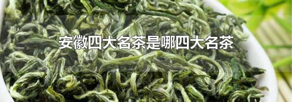 安徽四大名茶是哪四大名茶