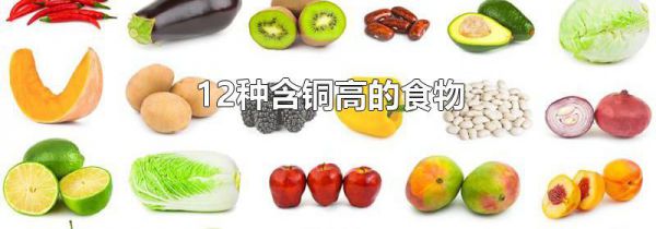 12种含铜高的食物