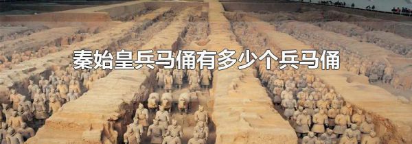 秦始皇兵马俑有多少个兵马俑