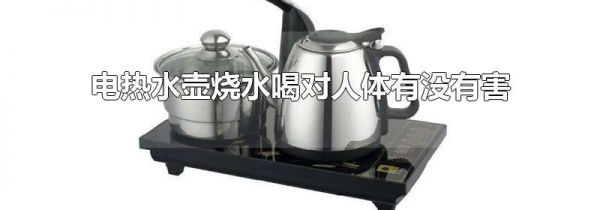 电热水壶烧水喝对人体有没有害