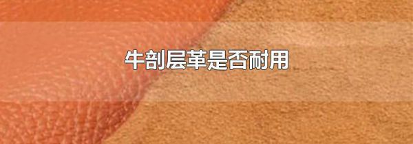 牛剖层革是否耐用