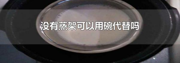 没有蒸架可以用碗代替吗