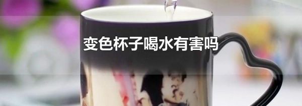 变色杯子喝水有害吗