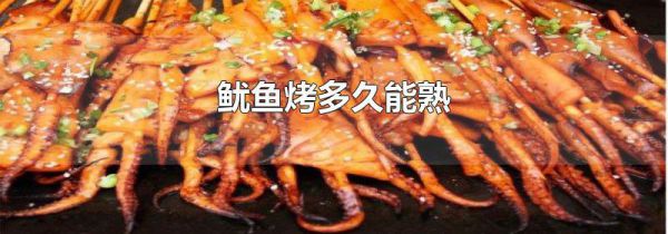 鱿鱼烤多久能熟