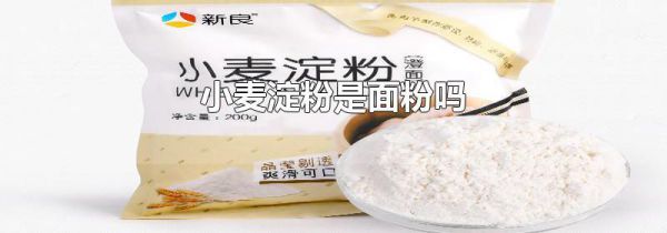 小麦淀粉是面粉吗