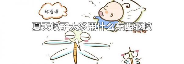 夏天蚊子太多用什么东西驱蚊