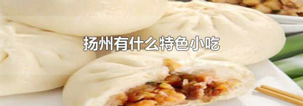 扬州有什么特色小吃