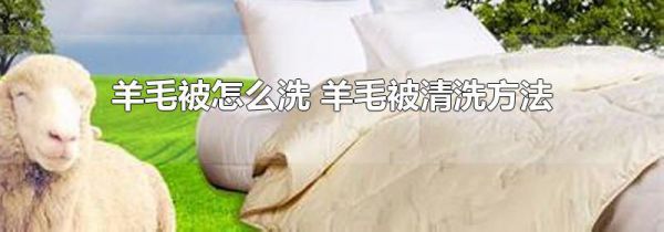 羊毛被怎么洗 羊毛被清洗方法
