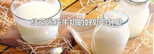 经常喝纯牛奶的好处与坏处