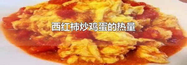 西红柿炒鸡蛋的热量