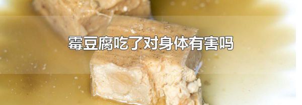 霉豆腐吃了对身体有害吗