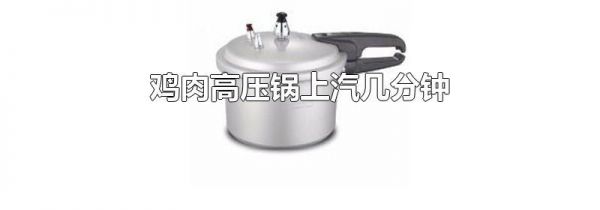 鸡肉高压锅上汽几分钟