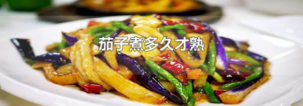 茄子煮多久才熟