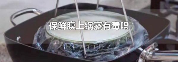 保鲜膜上锅蒸有毒吗