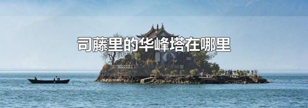 司藤里的华峰塔在哪里